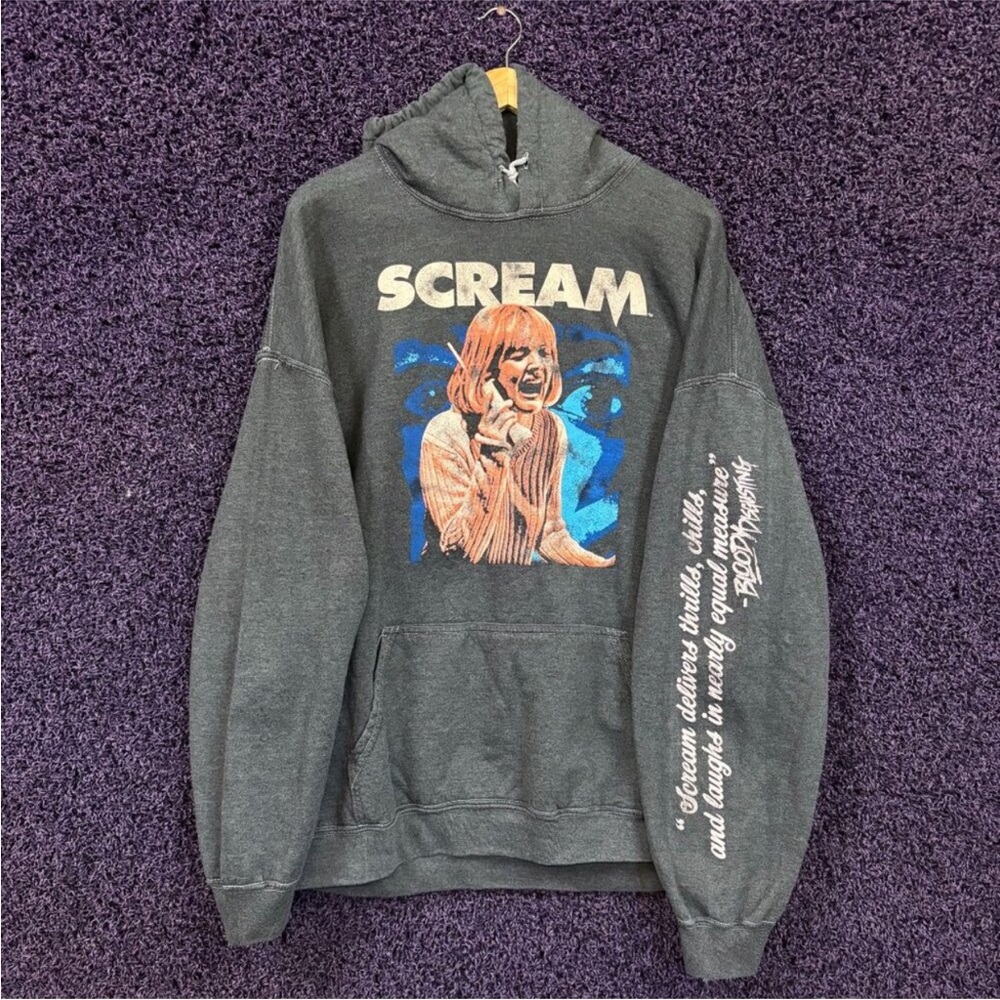 Bloody Disgusting x Scream Horror Hoodie Size XL